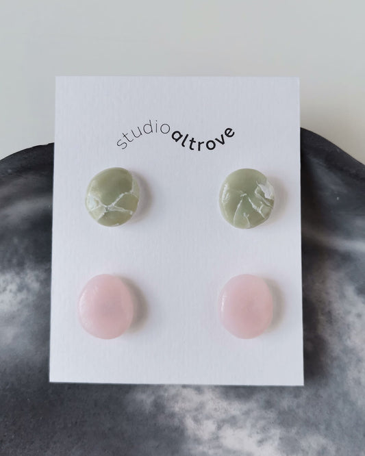 Orecchini Lina (Set 2 Paia) | Collezione Petra