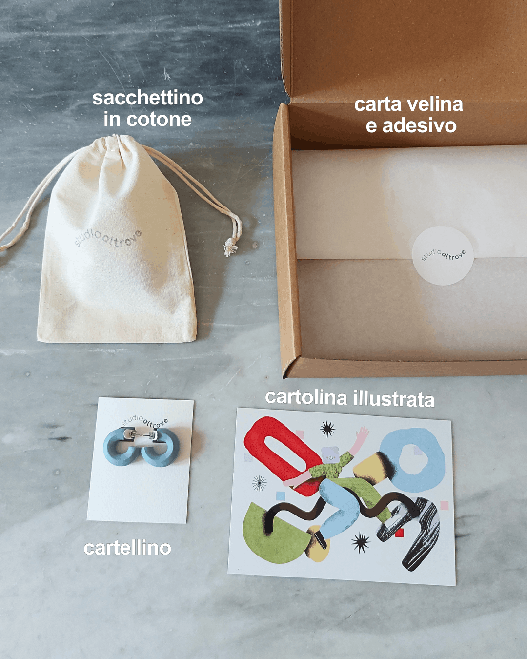 Orecchini Isa | Collezione Petra